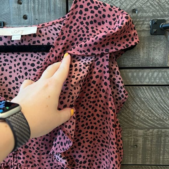 Loft Babydoll Blouse: Size M - Picture 5 of 5